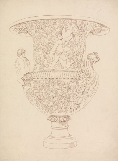 Studie einer Vase von Thomas Rowlandson